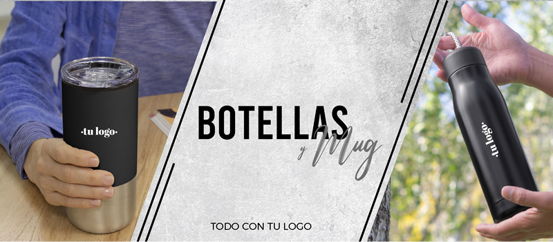 Botellas y Mug