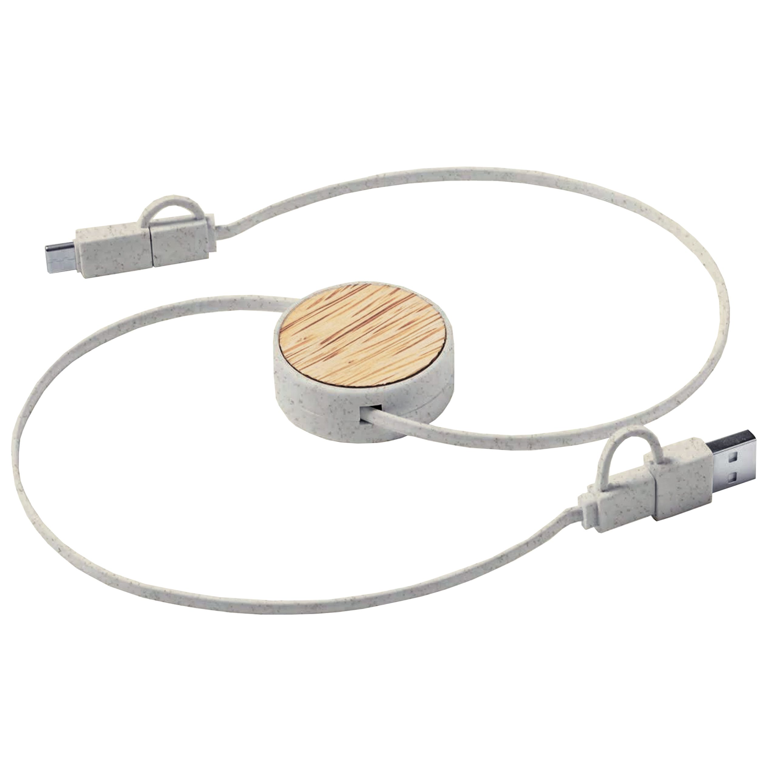 Cable Conector Multicargador Bamboo