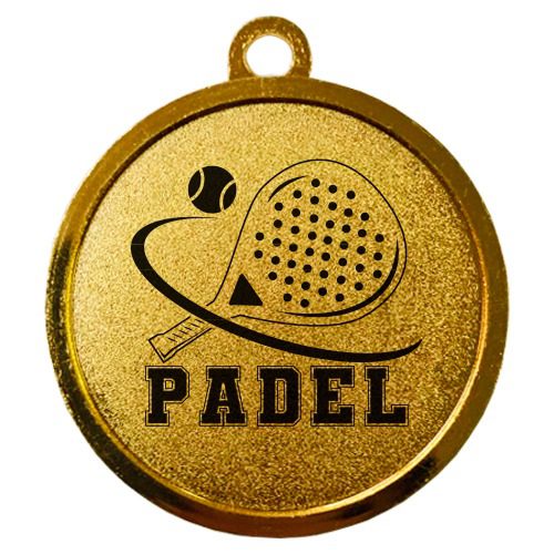 Medalla Pádel 5,5 cm