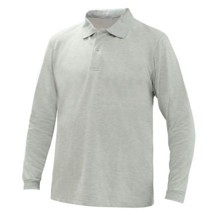 Polera PIQUE COMFORT SPANDEX Manga Larga Hombre