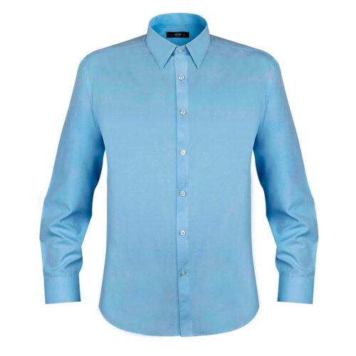 Camisa Oxford Light Manga Larga Hombre