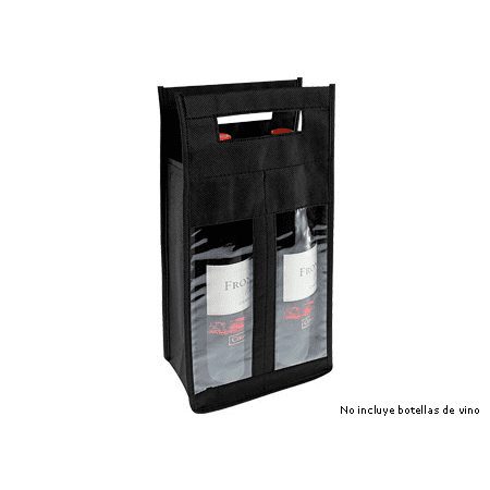 Bolsa Ecológica ´´Winw´´ para 2 botellas de vino 17x36x10