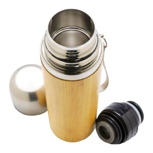 Termo Bamboo Acero Inoxidable.