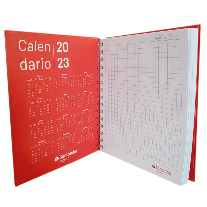 Cuaderno tapa dura 100 hojas