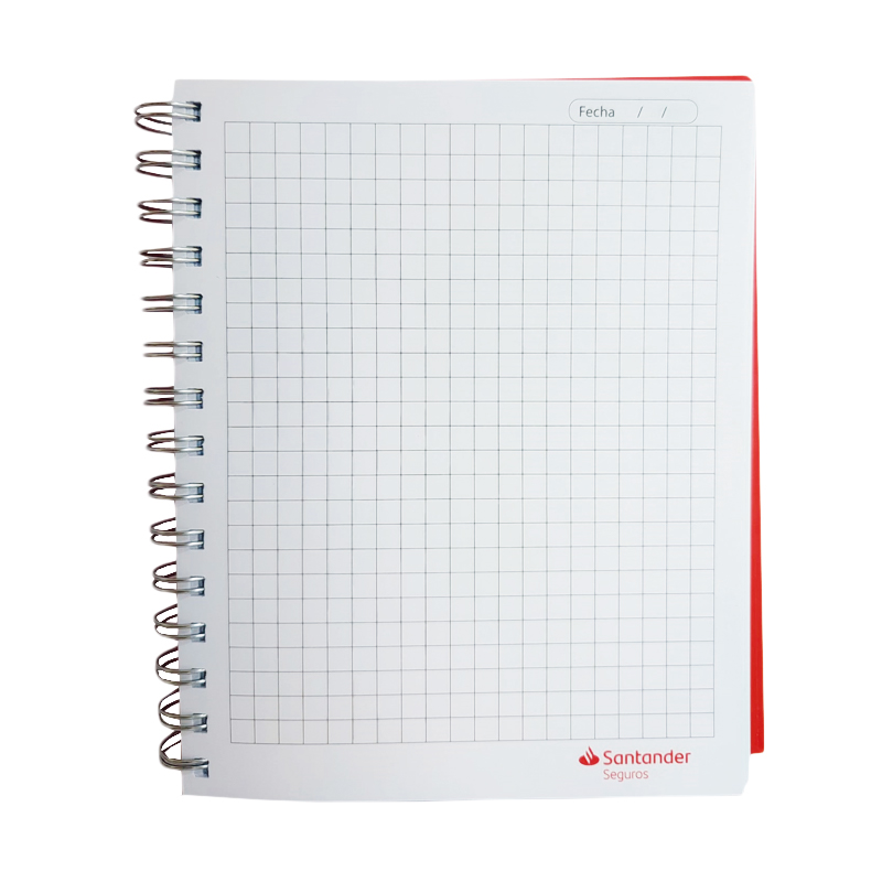 Cuaderno tapa dura 100 hojas