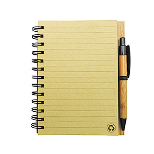 Cuaderno de Bamboo con bolígrafo