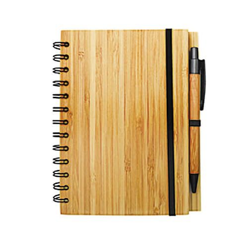 Cuaderno de Bamboo con bolígrafo