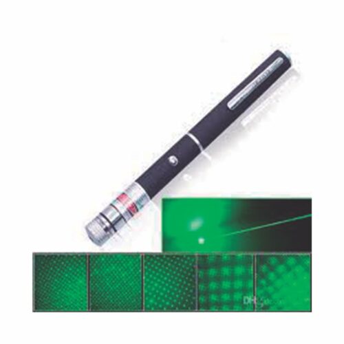 Puntero laser verde de 5 cabezas