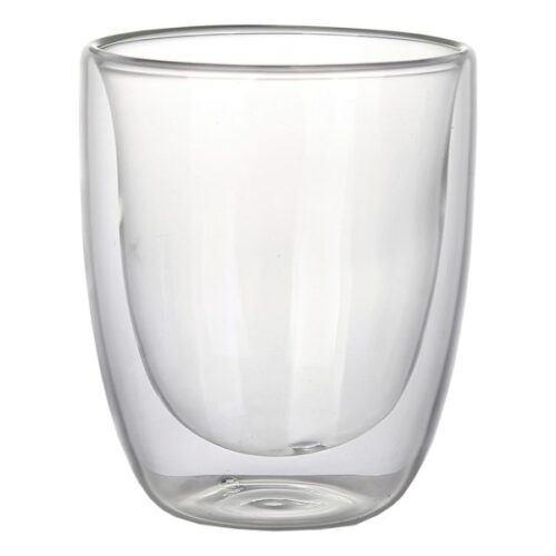 Set de 2 vasos de vidrio doble pared