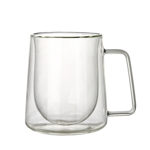 Vaso de vidrio doble pared