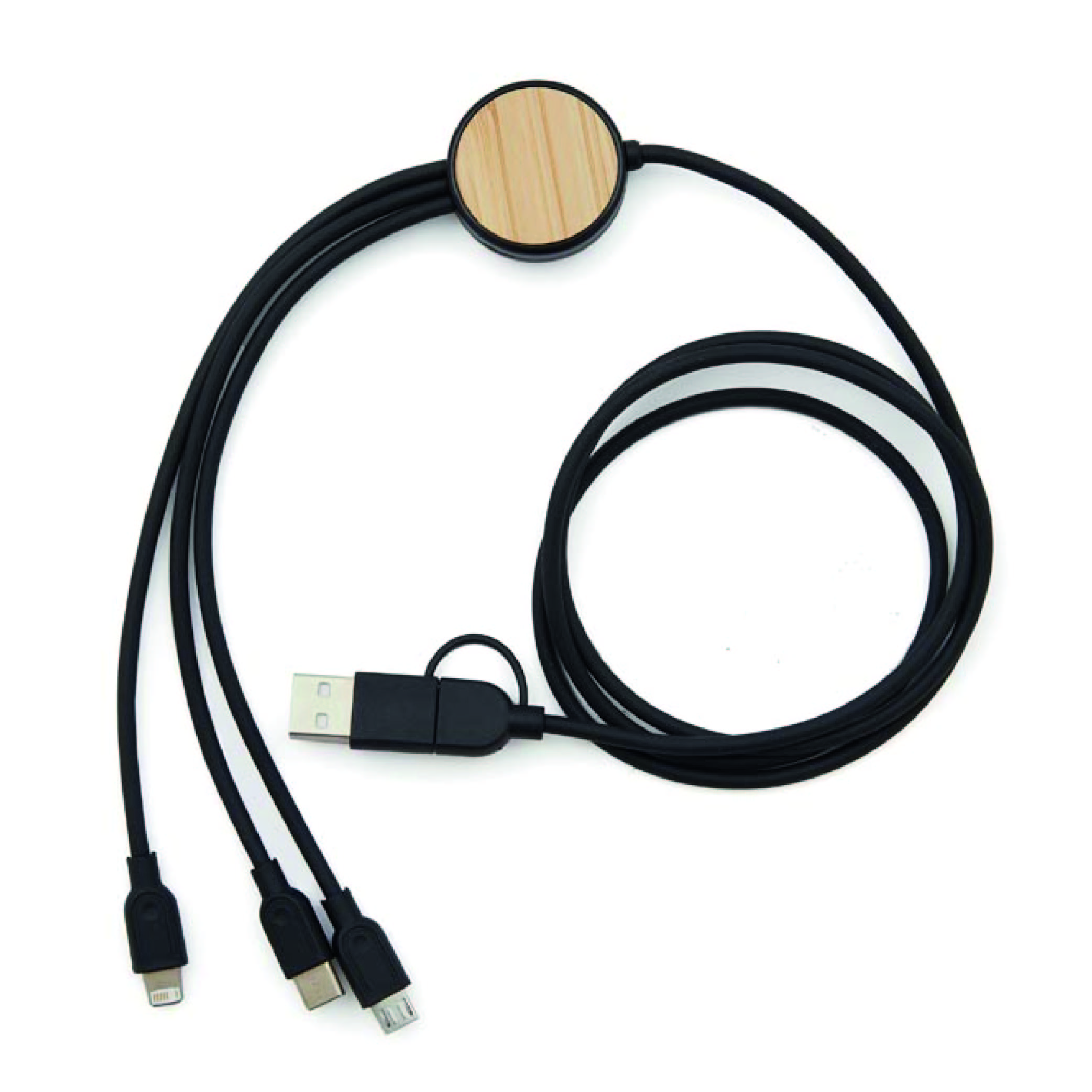 Cable 3 en 1 BAMBOO