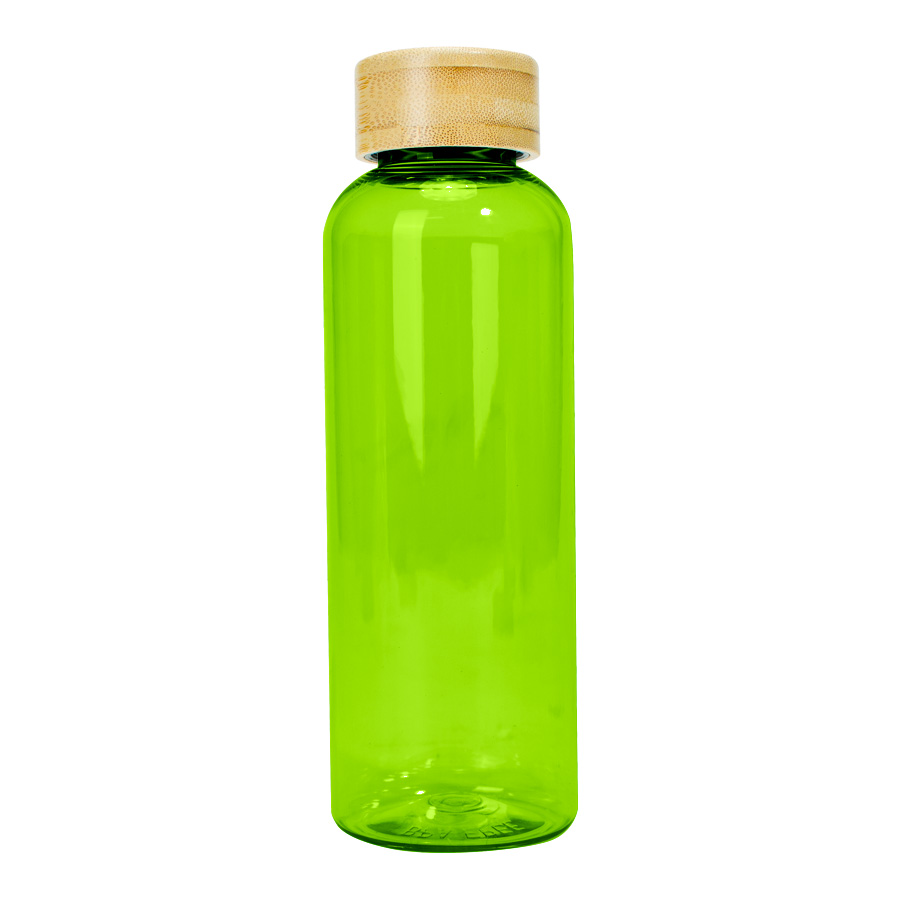 Botella PET tapa bamboo AINOA 550cc