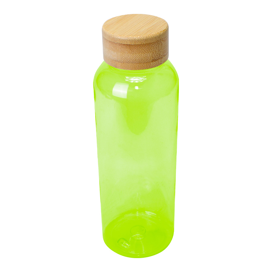 Botella PET tapa bamboo AINOA 550cc