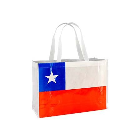 Bolsa Ecológica ´´Flag Congress´´ en tela TNT 40x30x12