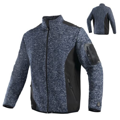 Chaqueta KNIT FLEECE MELANGE Hombre