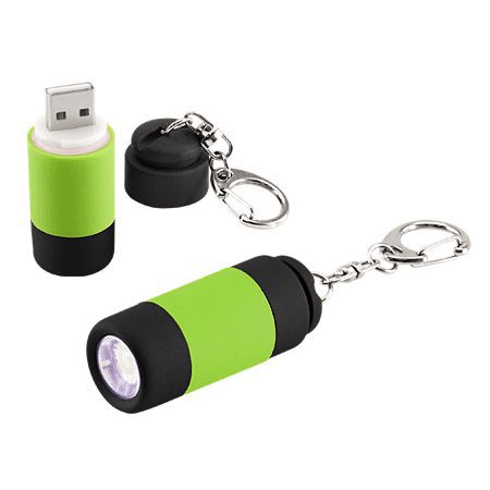 Llavero-Linterna LED Cargador USB