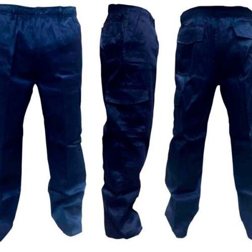 Pantalón Cargo POPLIN con polar