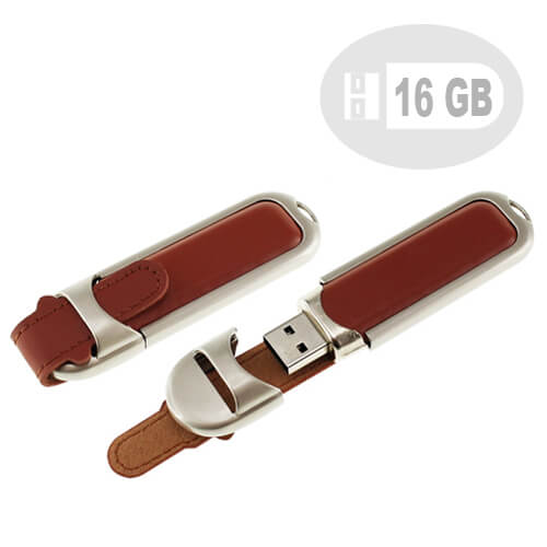 Pendrive Ejecutivo Símil Cuero 16GB