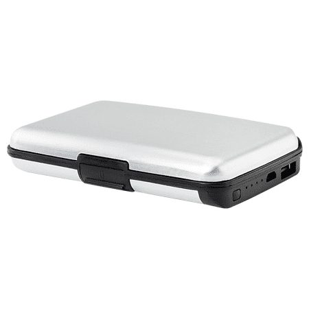 Porta-Tarjetas Anti-Clonación RFID con Power Bank