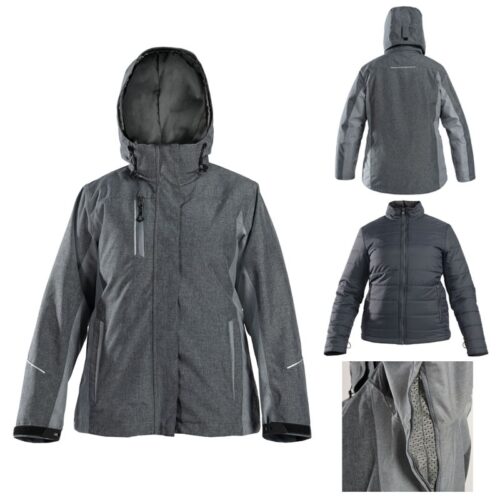 Parka 3 En 1 Desmontable Mujer