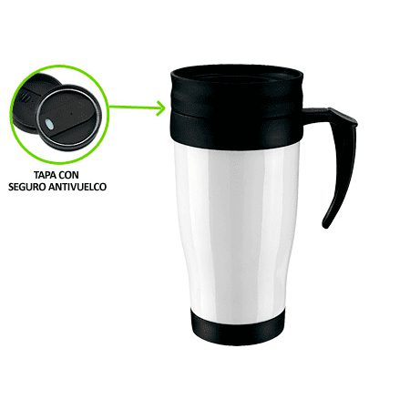 Mug Térmico Plástico 450cc