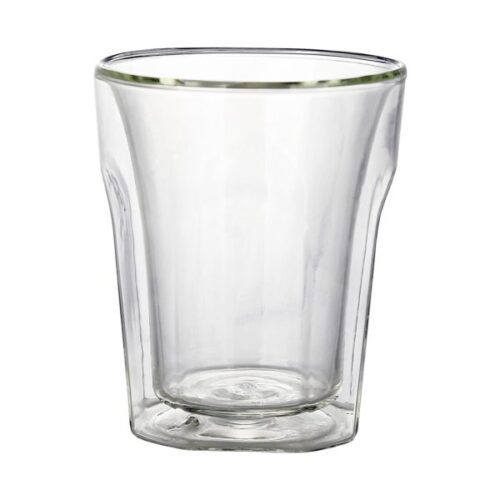 Set de 2 vasos de vidrio doble pared