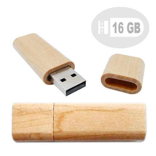 Pendrive Madera