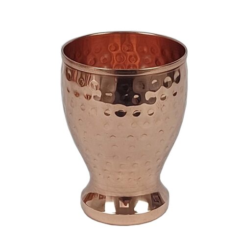 Vaso Cobre Martillado.