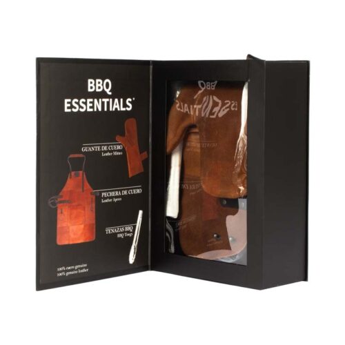 Set Asador de Gamuza de Búfalo