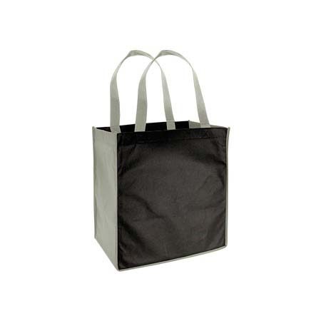 Bolsa Ecológica Bicolor modelo ´´Super´´, en Tela TNT 33x38x25