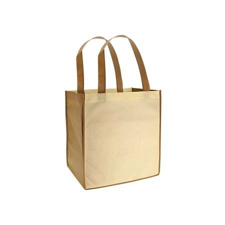 Bolsa Ecológica Bicolor modelo ´´Super´´, en Tela TNT 33x38x25