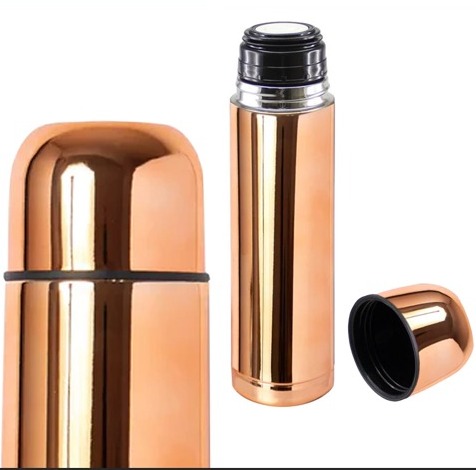 Termo Acero Inoxidable Encobrizado