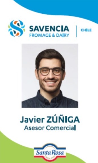 Credencial con perforación