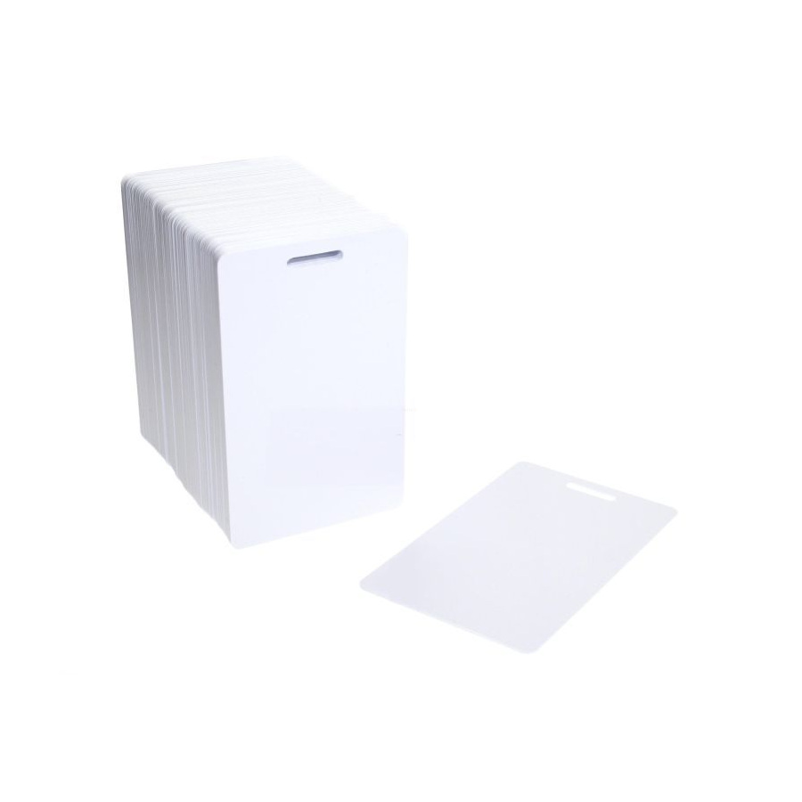 Credencial personalizada pvc Premium con perforaciones 