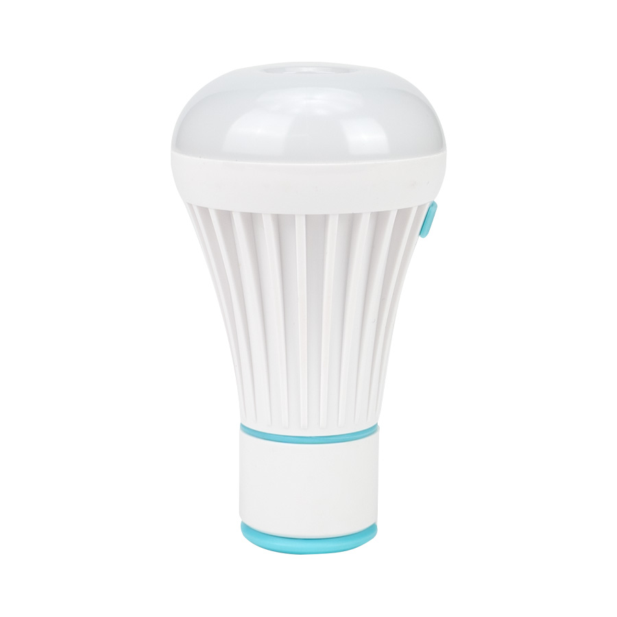 Lámpara colgante tipo Ampolleta de 1W con 6 LED.