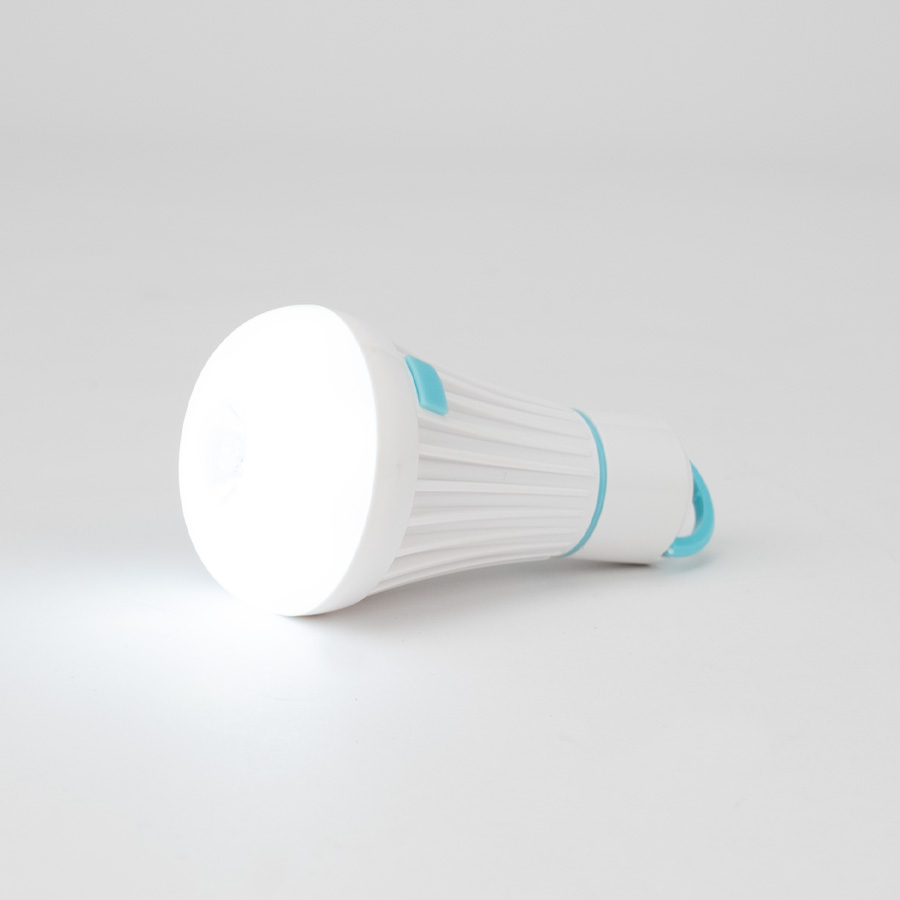 Lámpara colgante tipo Ampolleta de 1W con 6 LED.