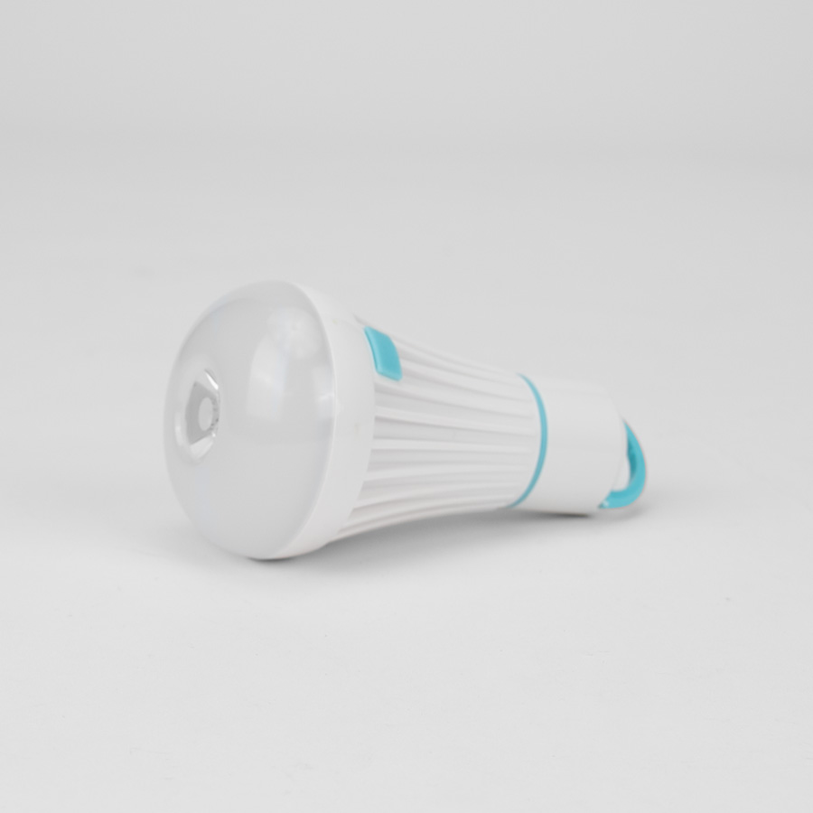 Lámpara colgante tipo Ampolleta de 1W con 6 LED.