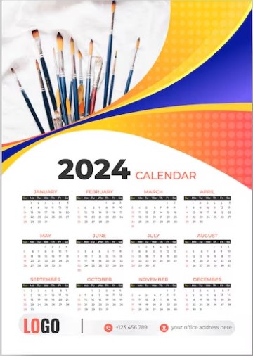 Calendario Pared