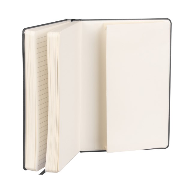 Cuaderno ROMA con tapa dura de Eco-Cuero y 196 hojas