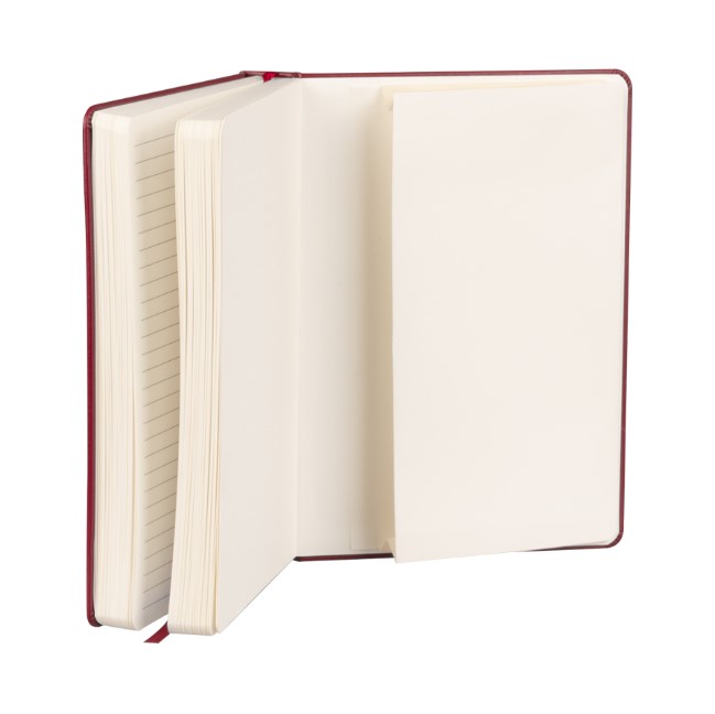 Cuaderno ROMA con tapa dura de Eco-Cuero y 196 hojas