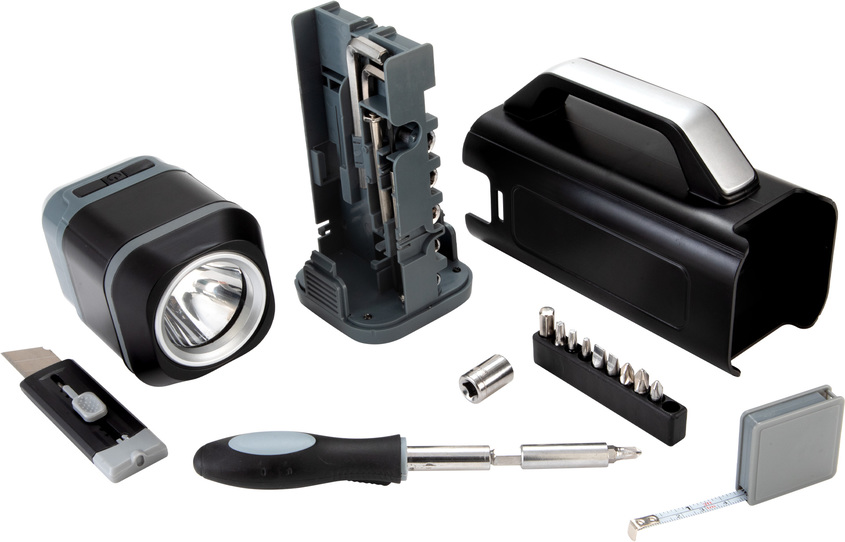 Linterna con set de herramientas DUIT