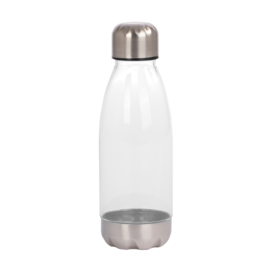Botella plástica tapa Acero Inoxidable AS 500cc