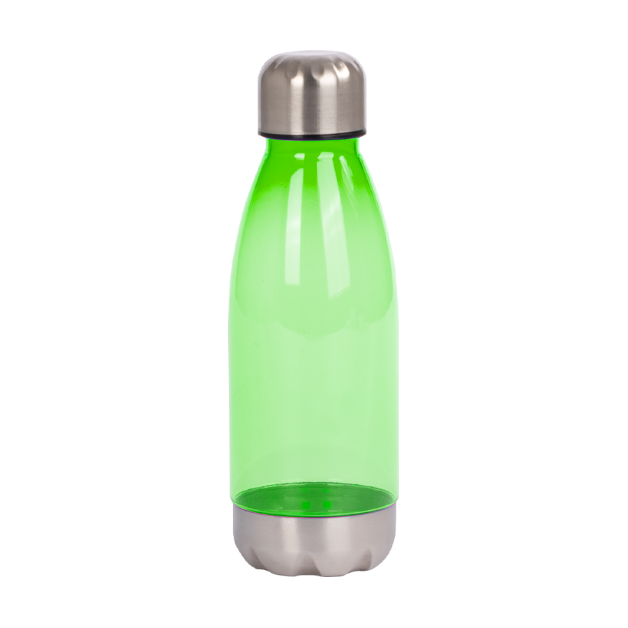 Botella plástica tapa Acero Inoxidable AS 500cc