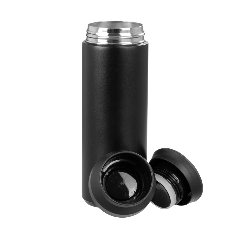 Termo doble pared de acero, con termómetro digital SMART LID, 480cc.