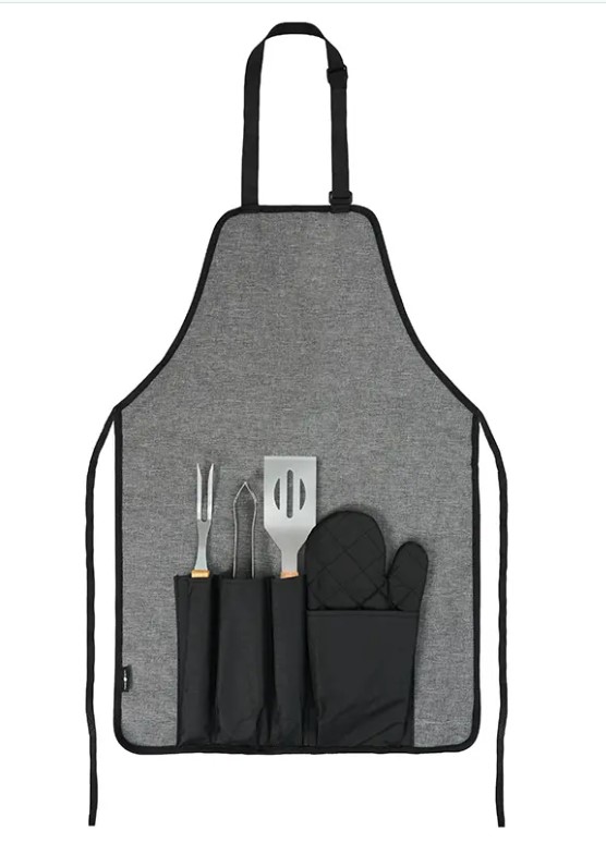 Set bbq Delantal Grill