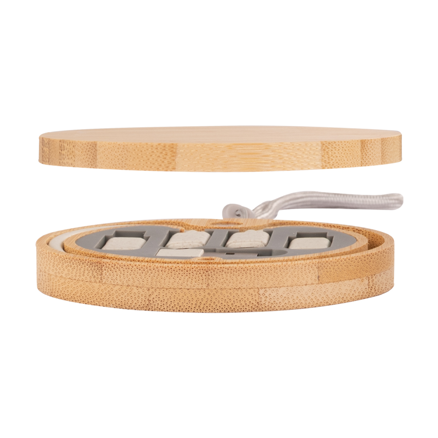 Connect Multicargador 6 en 1 de Bamboo y Trigo