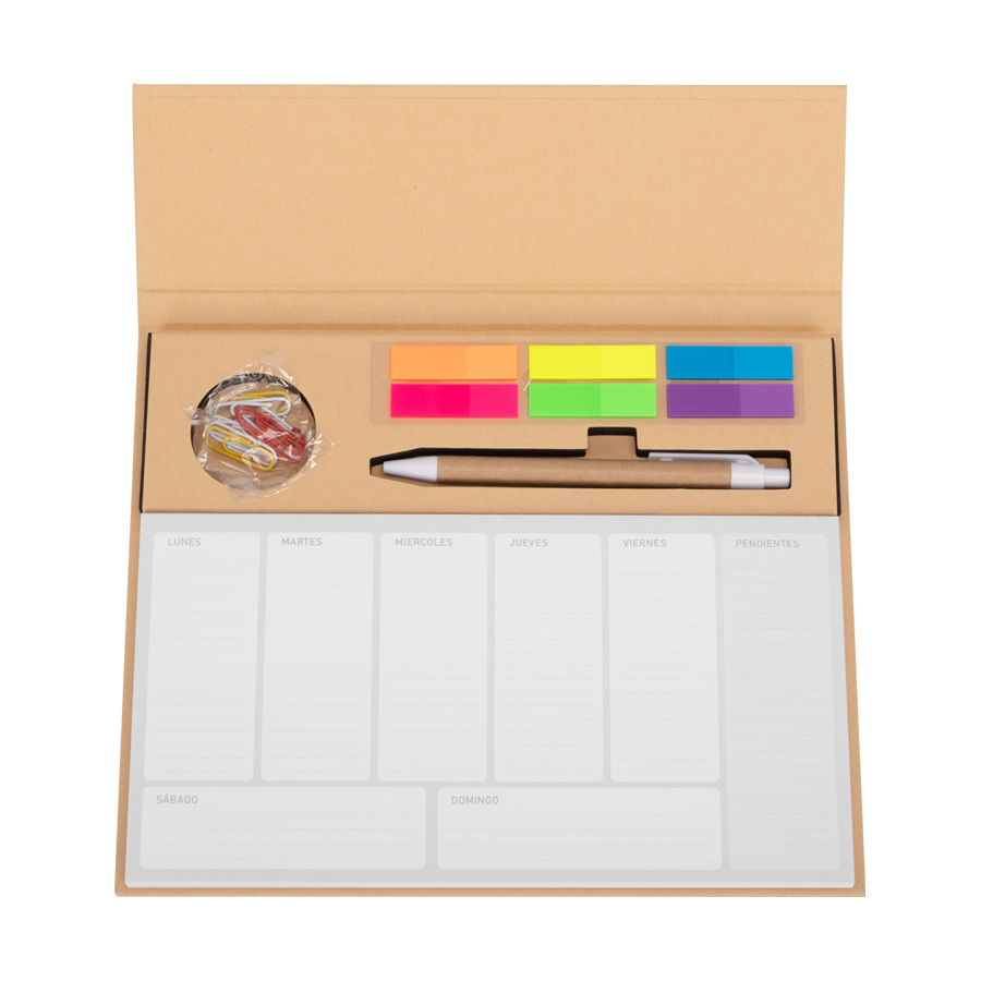 Set de Escritorio ALTUS con Planner semanal