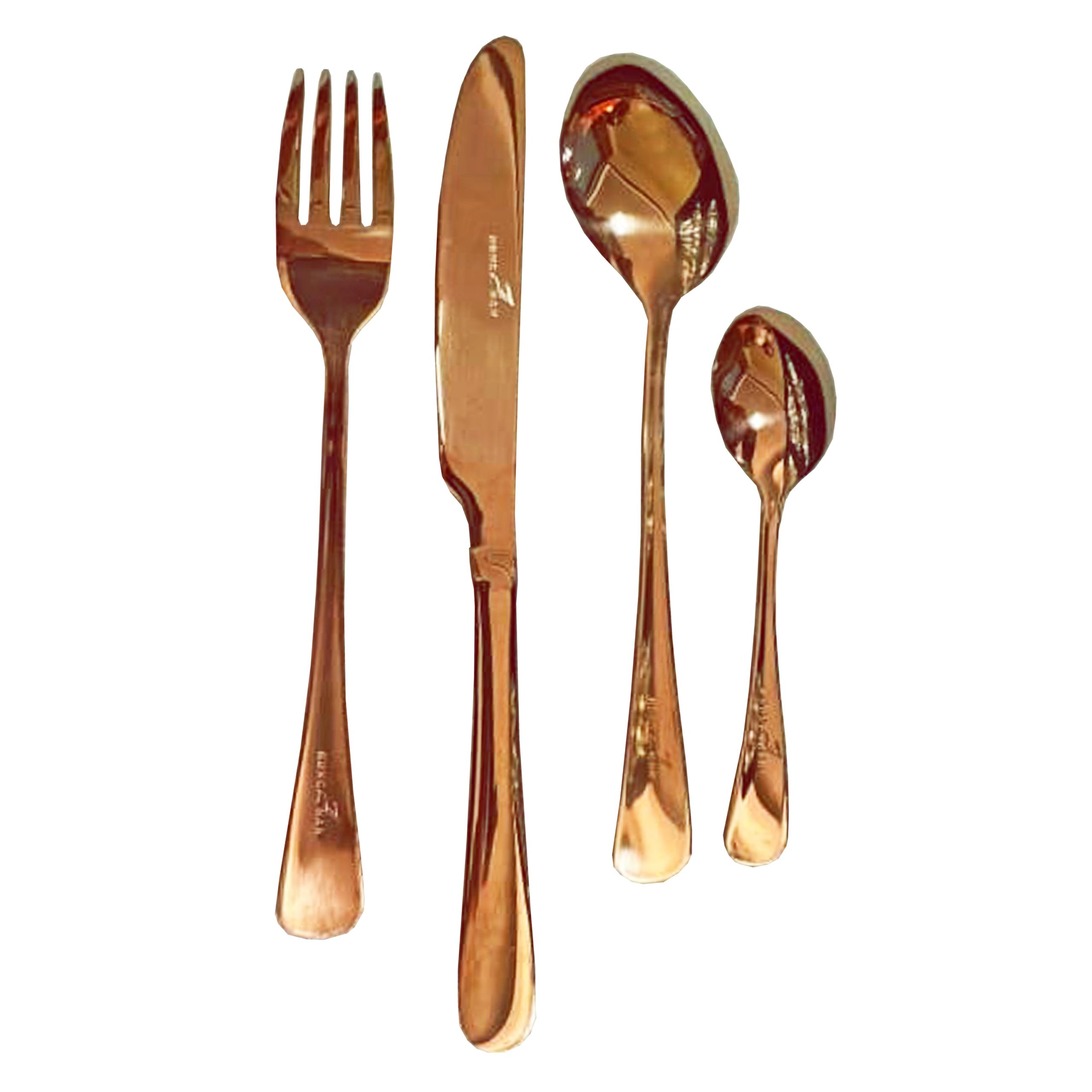 Set de Cubiertos Encobrizados