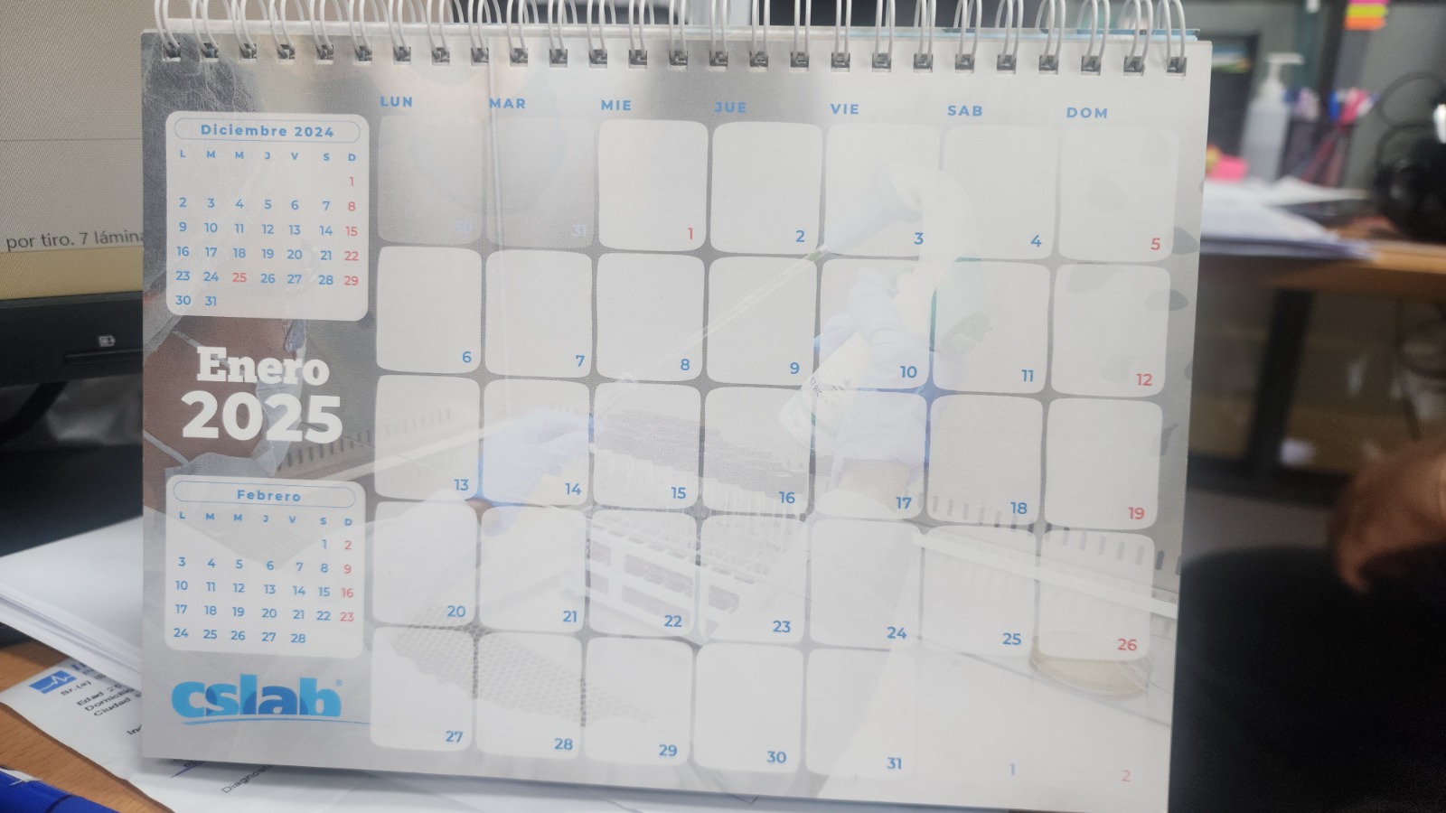 Calendario de escritorio