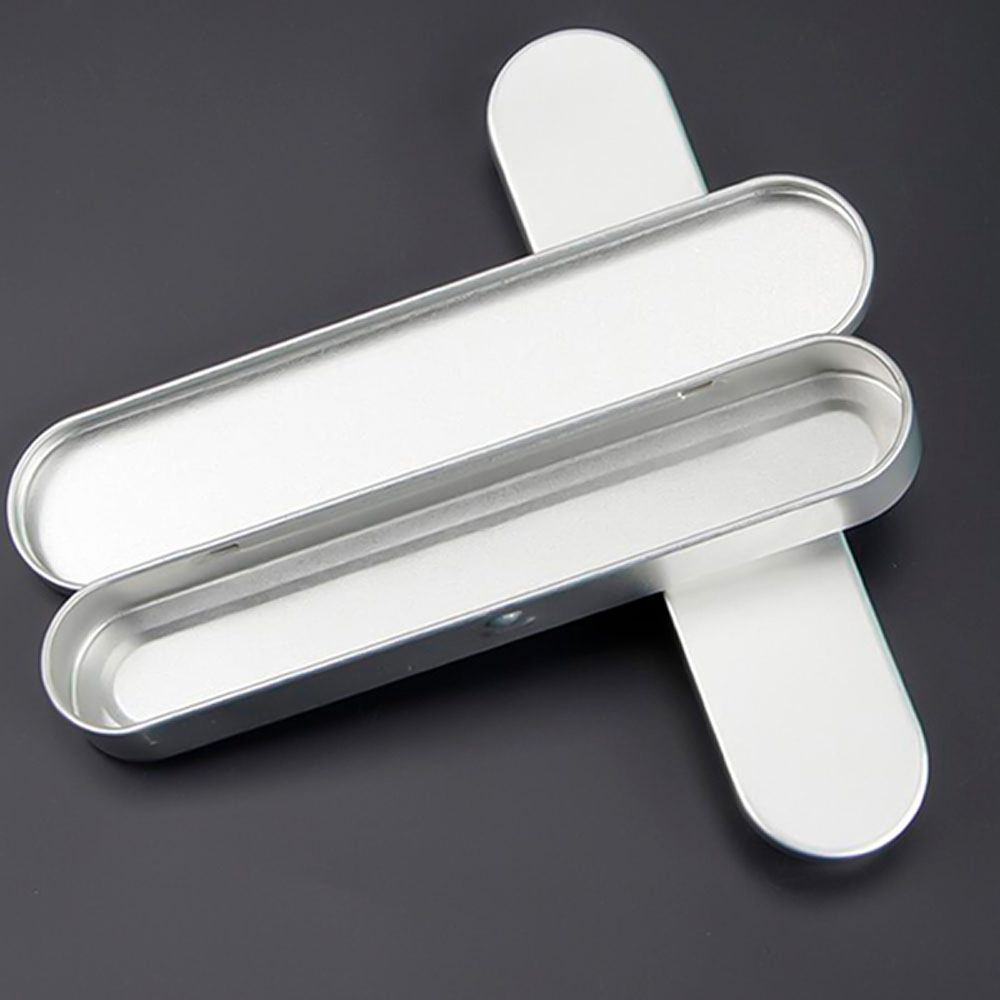 Caja metálica para bolígrafo ejecutivo.